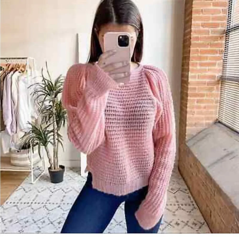 Rachel Comey Pink Crew Neck Sweater - Picture 6 of 6